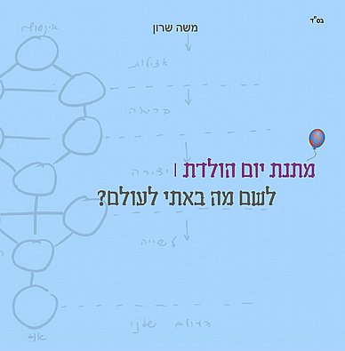 מתנת יום הולדת | לשם מה באתי לעולם? מתנת יום הולדת | לשם מה באתי לעולם?